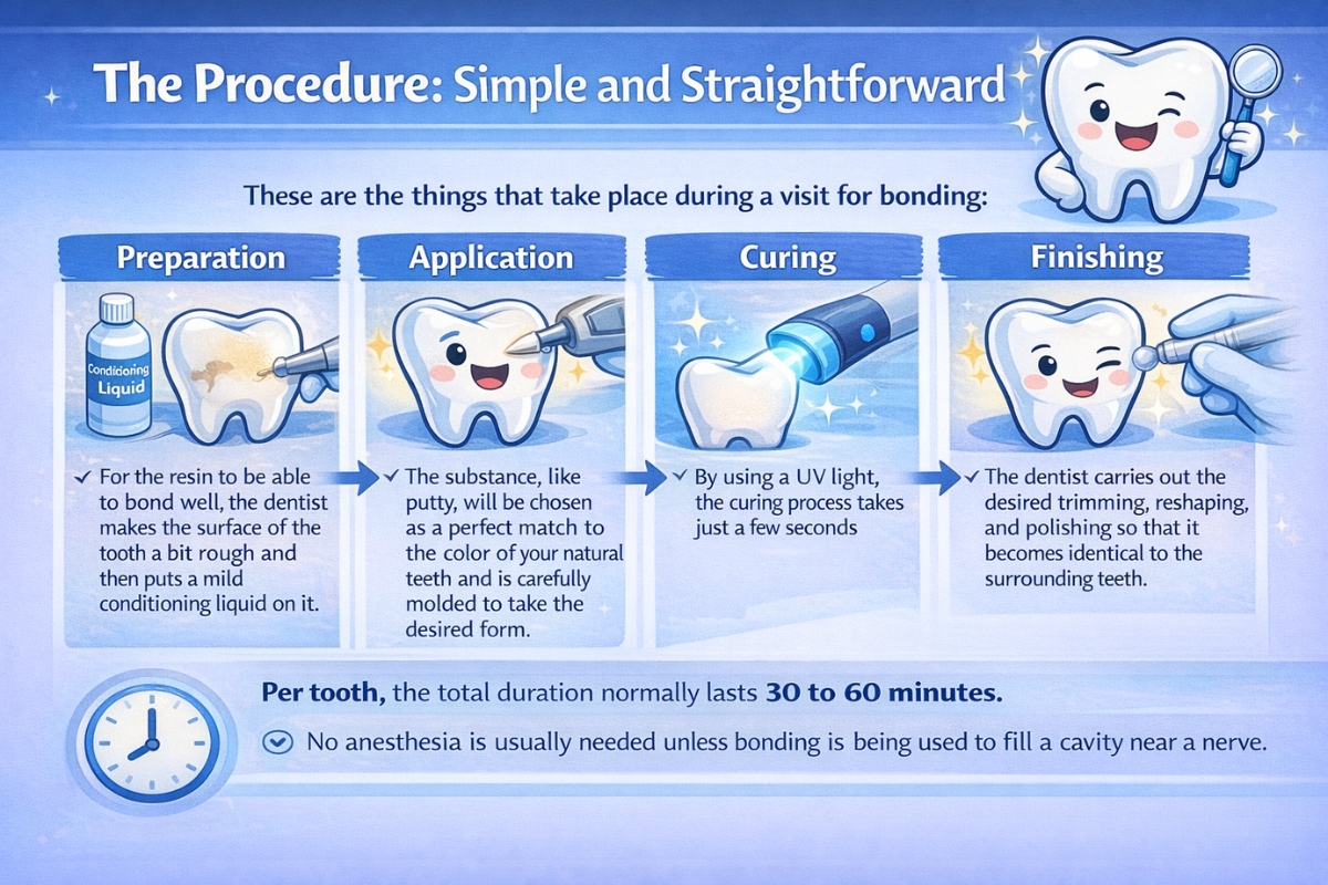 The Dental Bonding Procedure | Pauly Dental