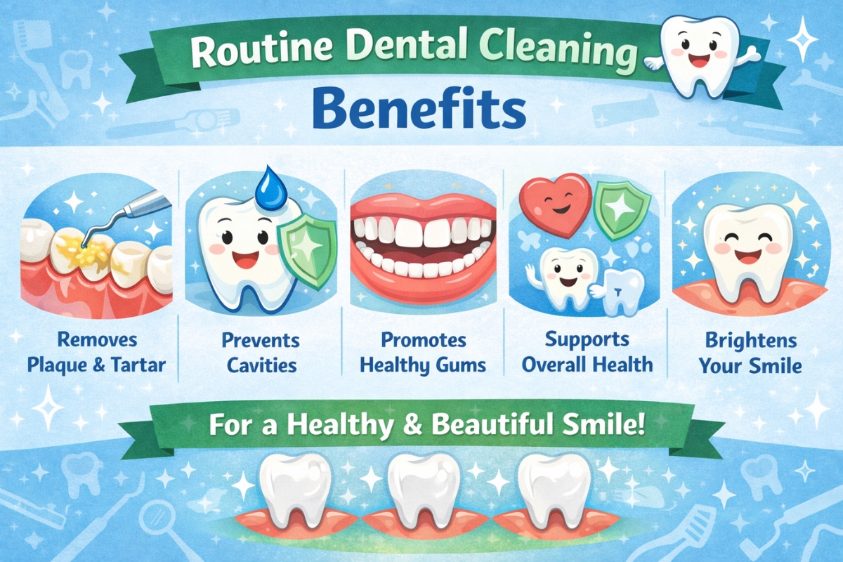 Dental Cleaning Benefits for a Healthy Smiles